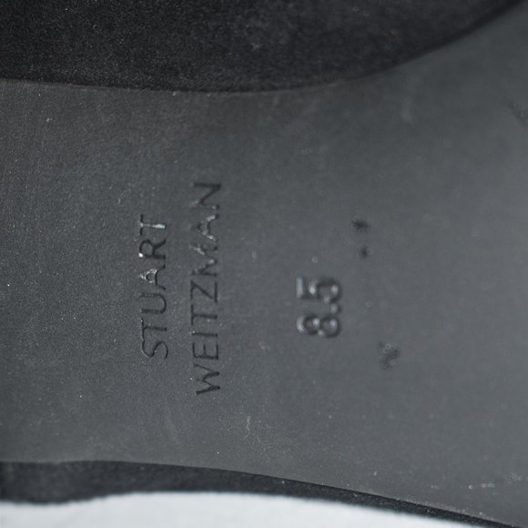 STUART WEITZMAN Marysol Suede and Neoprene Ankle Boots Size 8.5 - Picture 10 of 10